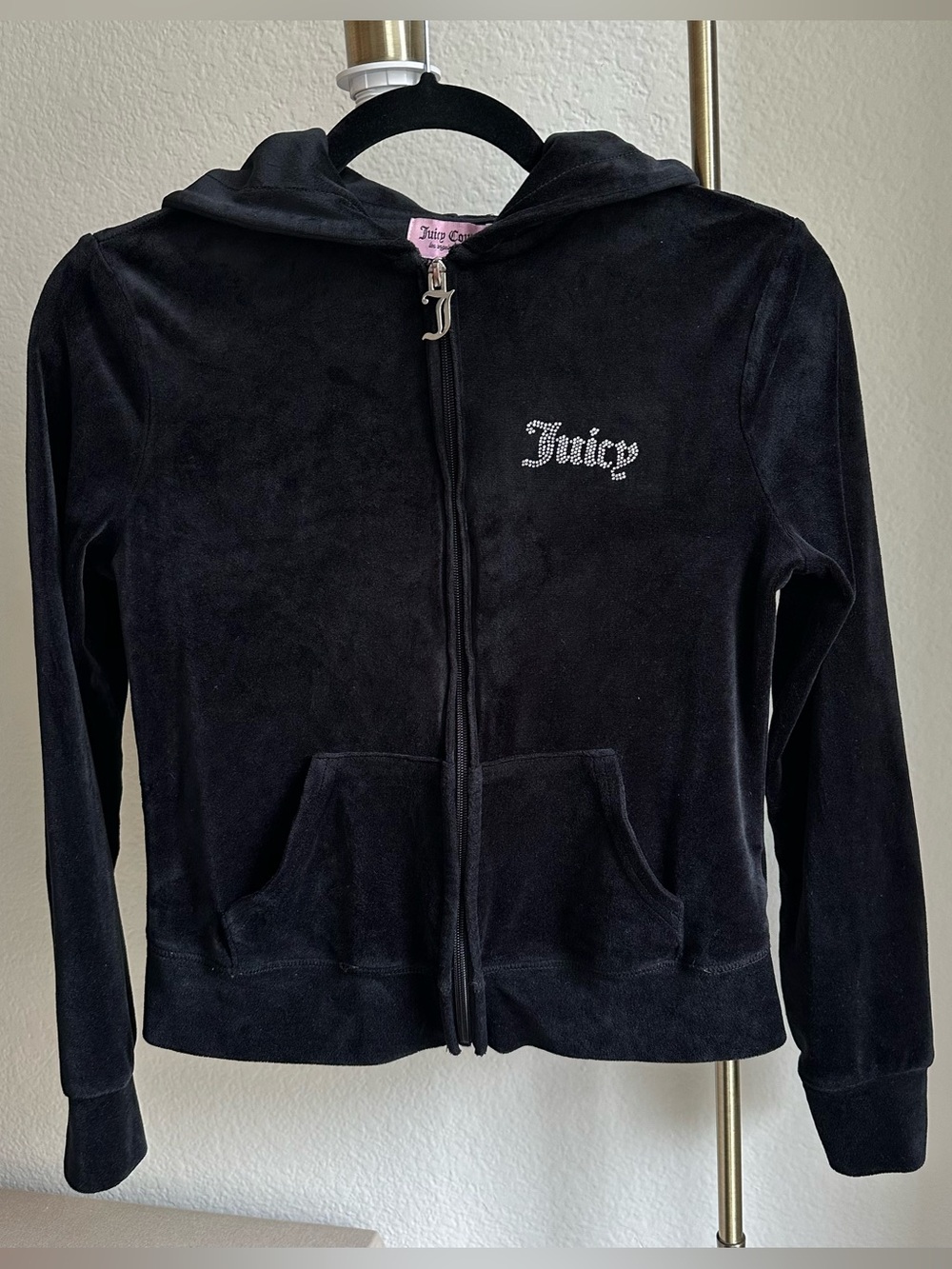 Juicy Couture Black Zip Up Jacket